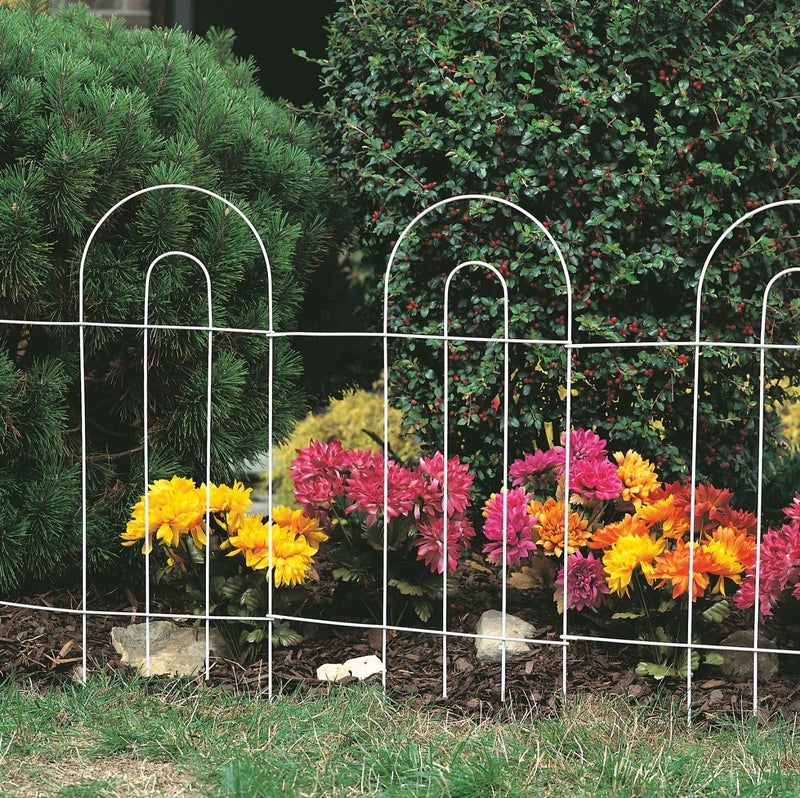 Panacea Arch Folding Border Fence - White - Image 2
