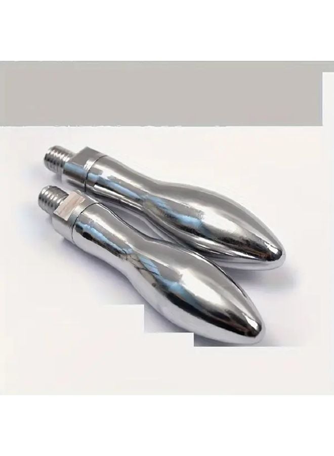 Pass Through 10x100 Threaded Rotary Hand Wheel For Milling Lathe Machine Tools - Image 2