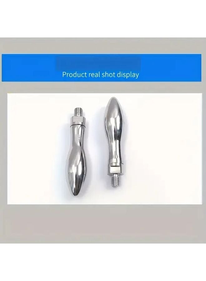 Pass Through 10x100 Threaded Rotary Hand Wheel For Milling Lathe Machine Tools - Image 3