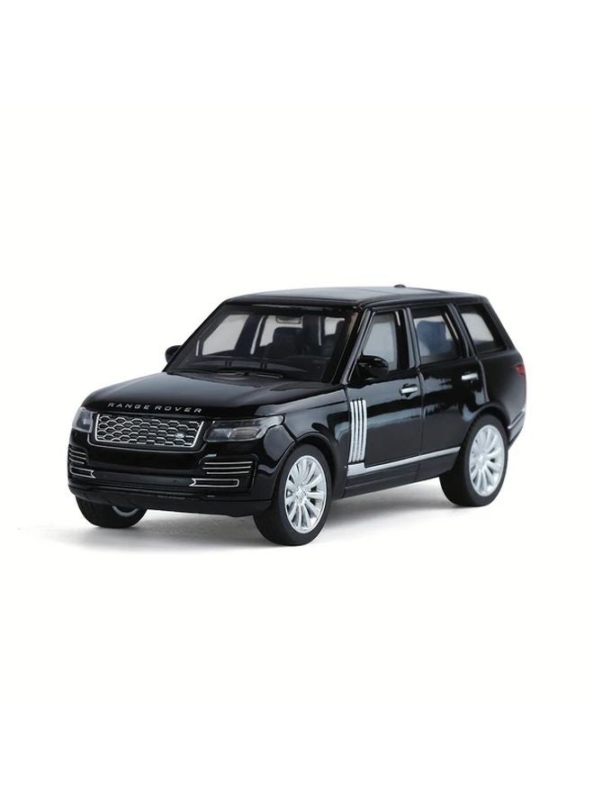 RoveR 50th Anniversary Black Alloy Car Model With Four Wheel Shock Absorption And Panoramic Sky View Collectible Toy Gift - Image 2