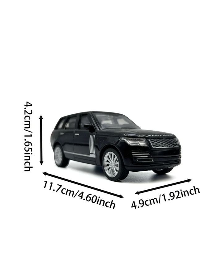 RoveR 50th Anniversary Black Alloy Car Model With Four Wheel Shock Absorption And Panoramic Sky View Collectible Toy Gift - Image 3