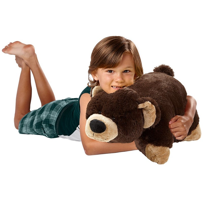 Pillow Pets Originals Mr. Bear 18" Stuffed Animal Plush Toy - Image 3