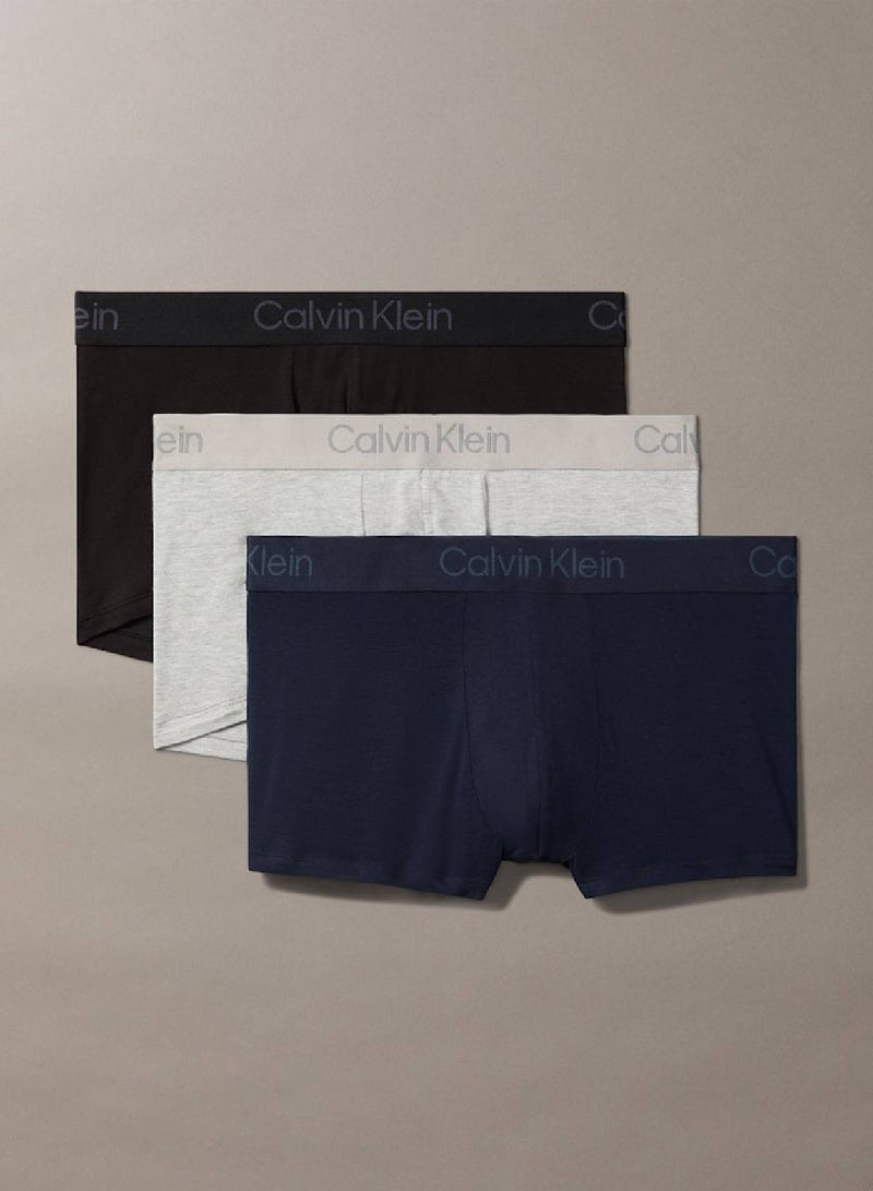 CALVIN KLEIN 3 Pack Trunks - Ultra Soft Modal - Image 1