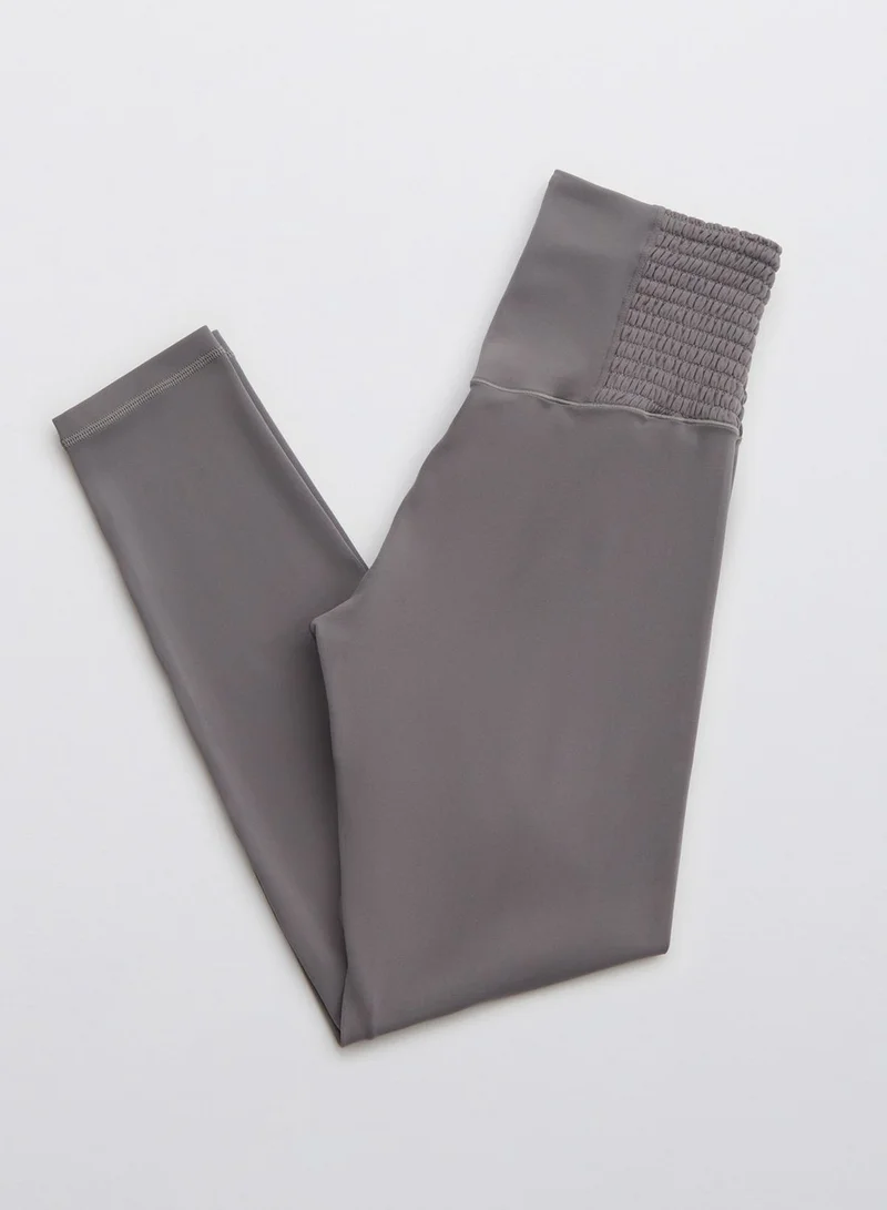 Aerie High Waist Smocked Leggings