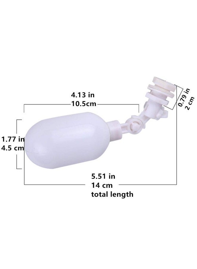 GREDIA 1/4" inch Tube Water Filter Float Ball Valve Adjustable Liquid Level for RO Water Reverse Osmosis System Fish Aquarium Pond Water Pump Reservoir Tank Mount Aquaculture 1 Piece - Image 5