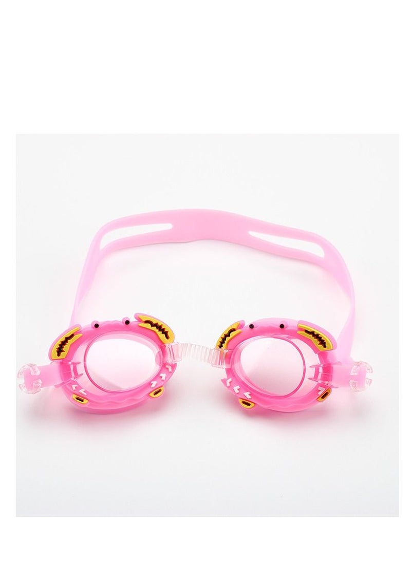 Y&D Cartoon  Pattern Anti-fog Silicone Swimming Goggles
