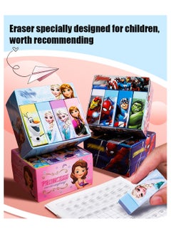 Pink Demon 16 Fashionable and Exquisite Cartoon Design Erasers Set  - Image 2