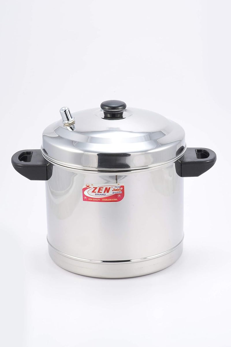 JAIN Stainless Steel Idli Cooker (20 Idlis - 5 Plates) | Induction & Gas Friendly Base | Idly Maker | Idli Stand | Idly Cooker (20 Big Idlis) - Image 2