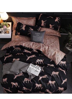 BAIG Single Size 4Pcs Comforter  set 160x210cm , fitted sheets size (120x200)+30cm Cotton and polyester  Cartoon character 