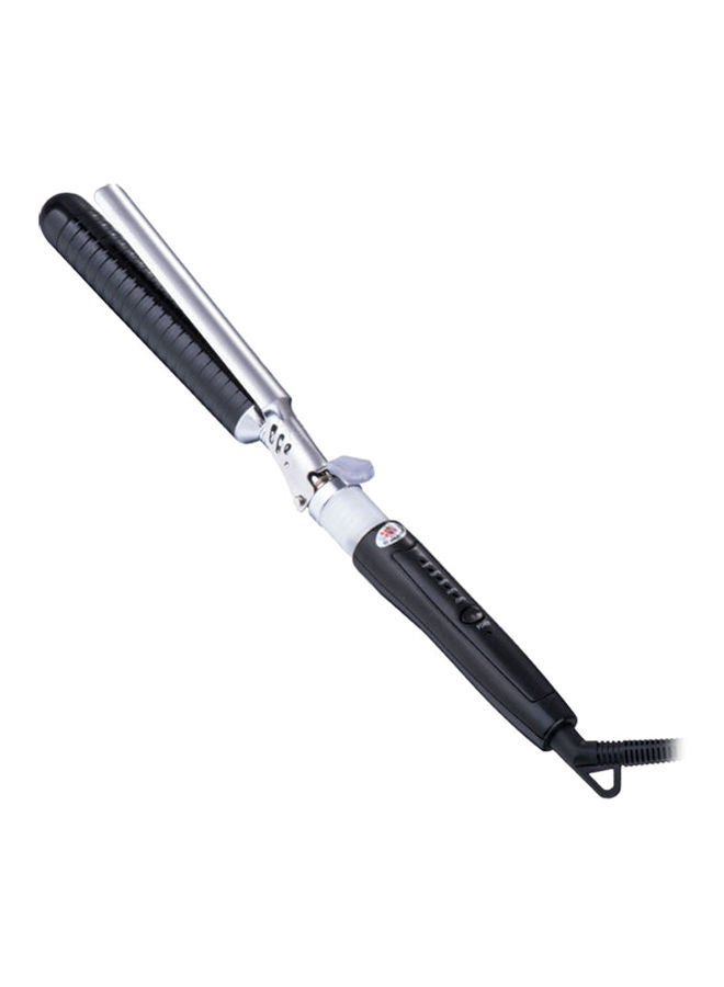 NIBEMINENT Professional Hair Straightener Black/Silver - Image 1