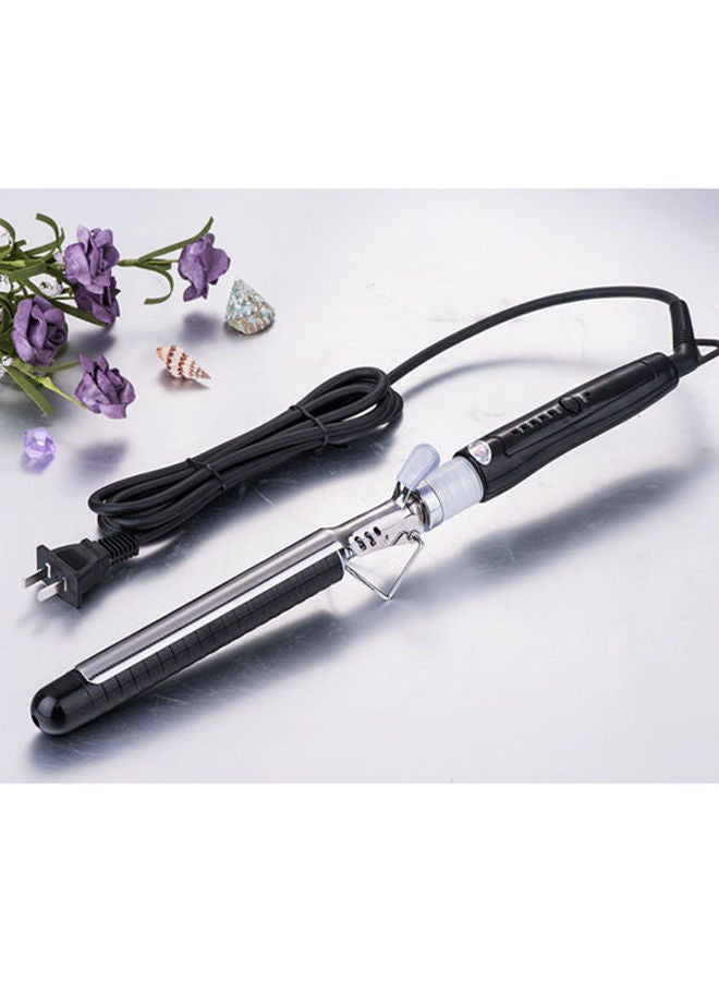 NIBEMINENT Professional Hair Straightener Black/Silver - Image 2