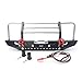 KYX Racing Alloy Front Bumper with LED Lights Upgrades Parts Accessories for RC Crawler Car Axial SCX10 II 90046 Traxxas TRX4 TRX4 Redcat Gen8 Scout II - Image 3