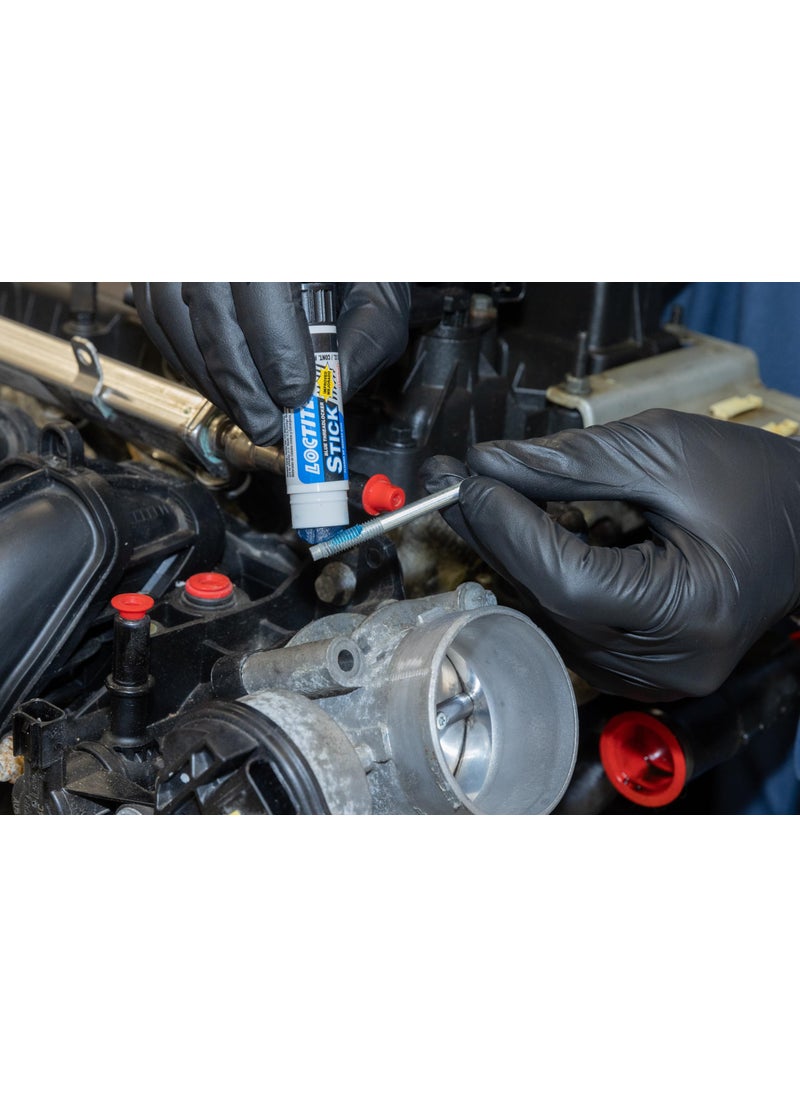 Loctite Loctite 248 Blue Threadlocker Glue Stick: All-Purpose, Medium-Strength, Anaerobic, No Drip, General Purpose, Works on All Metals | Blue, 19 Gram Wax Stick (PN: 37614-504466)  - Image 4