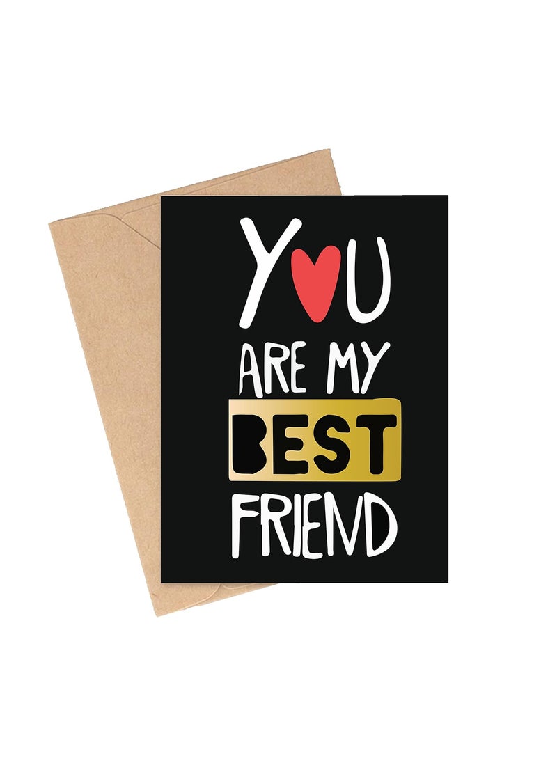 NorthLand Northland Gifts For Friend - You are My Best Friend Friendship Day | Birthday Greeting Card for Friend  - Image 1