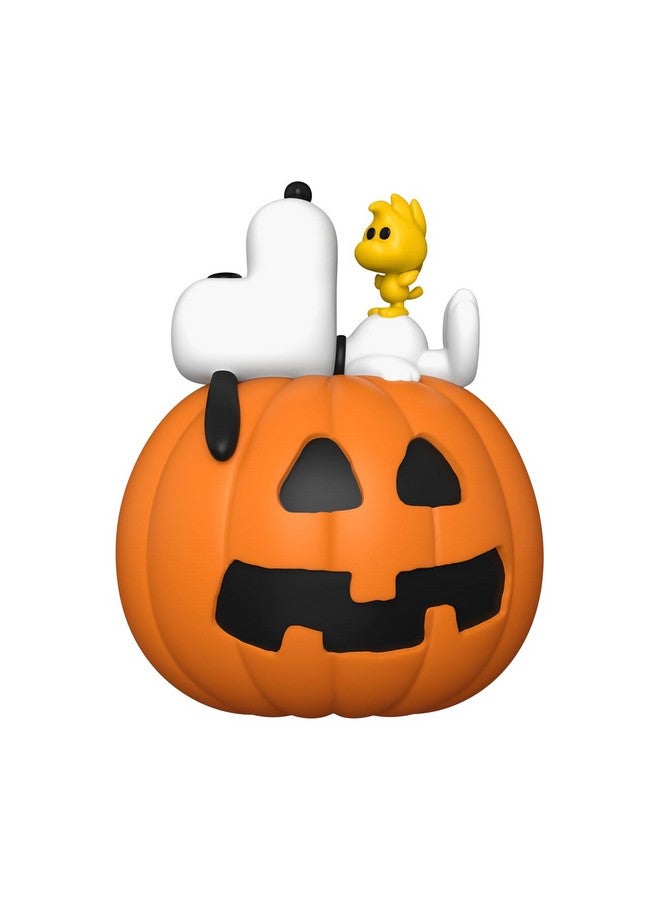 Funko Pop! Deluxe: It's The Great Pumpkin, Charlie Brown - Snoopy & Woodstock with Pumpkin - Image 2