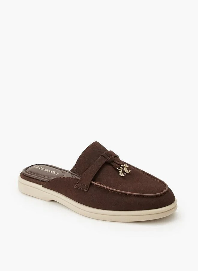 Le Confort Women Metal Accent Mules