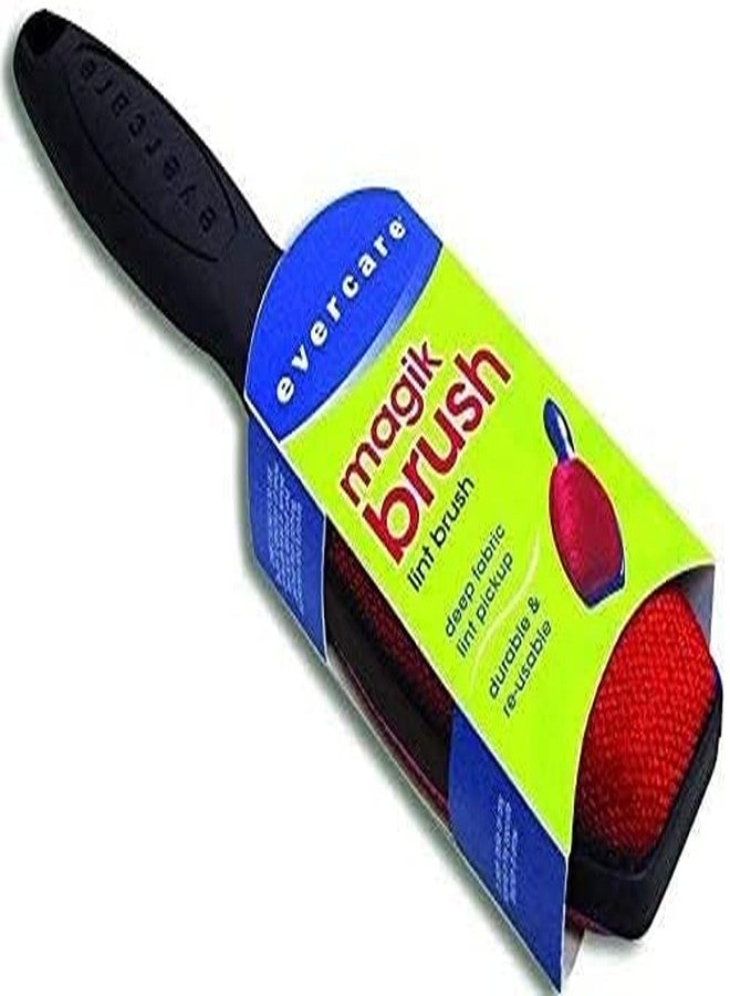 Evercare Magik Double-Sided Lint & Pet Hair Remover - Reusable Lint Cleaner Brush with Comfortable Black Handle - Ideal for Removing Dust, Fuzz, Fur from Clothes & Furniture (2-Piece) - Image 2