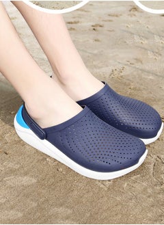 VUCATIN Beach Shoes Unisex-Adult Garden Shoes Clogs Slip on Children Sandals Water Shoes for Indoor Outdoor Slides (Blue)  - Image 5