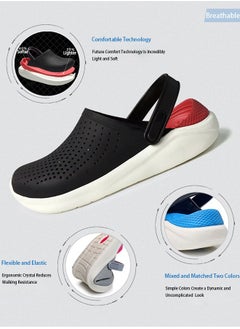VUCATIN Beach Shoes Unisex-Adult Garden Shoes Clogs Slip on Children Sandals Water Shoes for Indoor Outdoor Slides (Blue)  - Image 4
