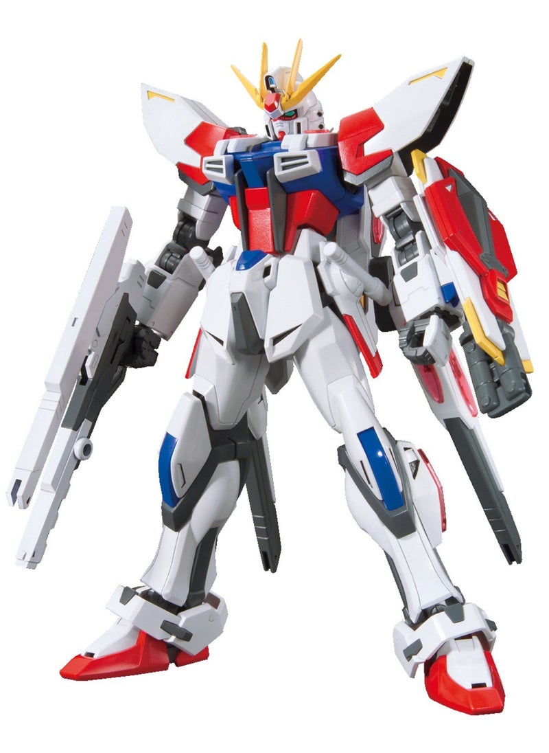 BANDAI SPIRITS Bandai Hobby HGBF Star Build Strike Gundam Plavsky Wing Model Kit (1/144 Scale)  - Image 1