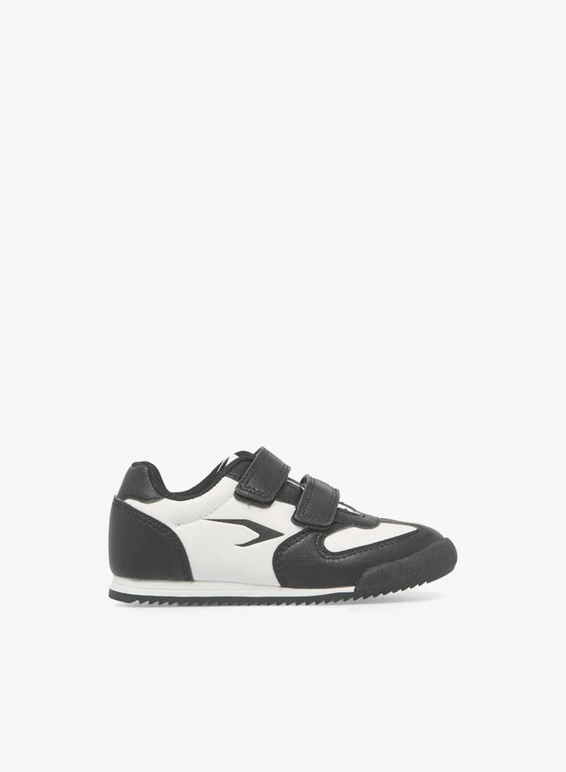 Dash Boys Hook & Loop Ankle School Sneakers
