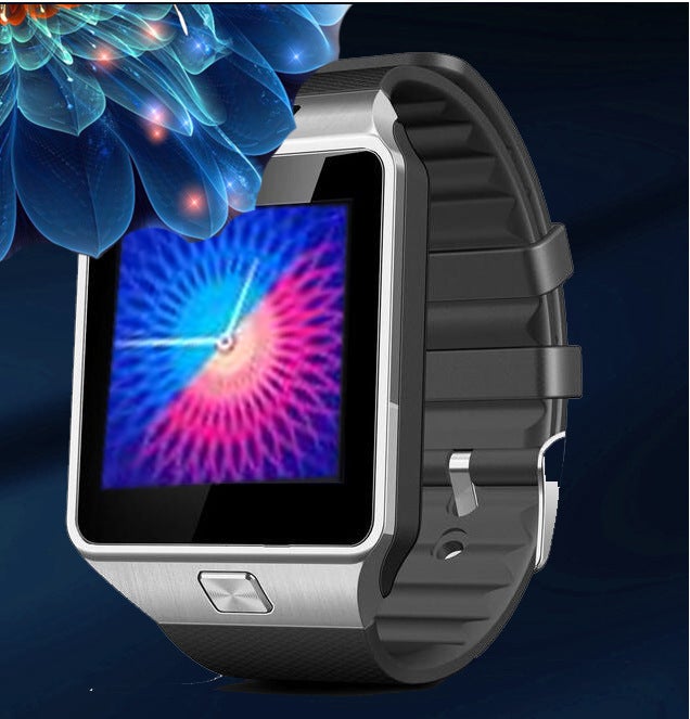 A1 DZ09 Smartwatch Bluetooth Fitness Tracker Silver Grey
