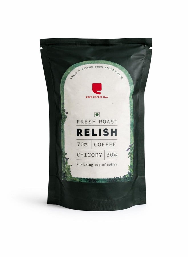 Cafe Coffee Day - RELISH 70% & 30% Chicory - 200gm each (Pack of 2) | Medium to Dark Roast | South Indian Filter | Fresh from Chikmagalur factory - Image 3