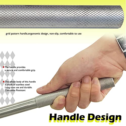 WEDO Cross Pein Hammer with Stainless Steel Handle, Engineers'Hammer, Stainless Steel, Corrosion Resistant, Rust Proof, Durable, Environmental friendly, 500g - Image 4