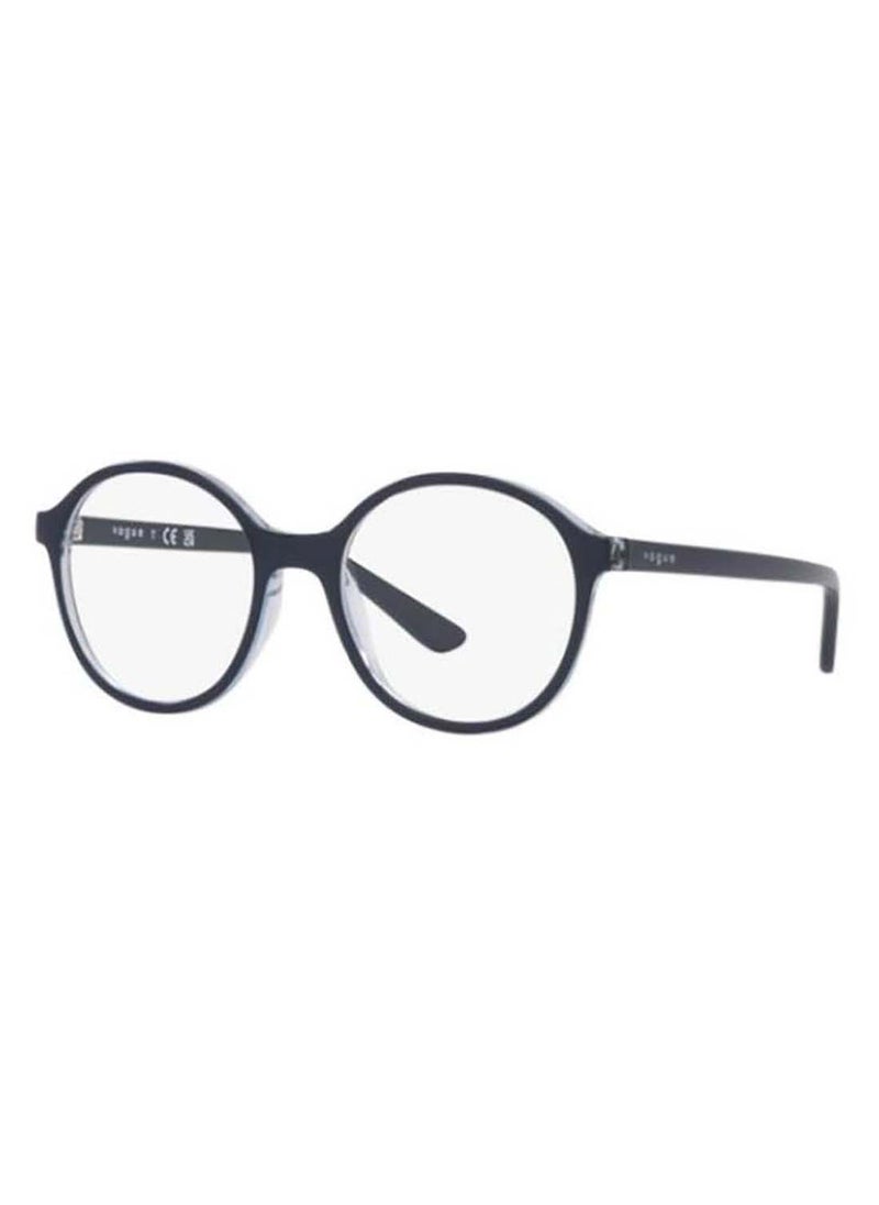 Vogue - Kids Unisex Round Shape Eyeglass Frames VY2015 3029 45 Lens Size: 45 millimeter - Image 1