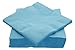 Amcrate Big Party Pack 40 Count Caribbean Blue Dinner Napkins Tableware Ideal for Wedding Party Birthday Dinner Lunch Cocktails 7 x 7 - Image 1