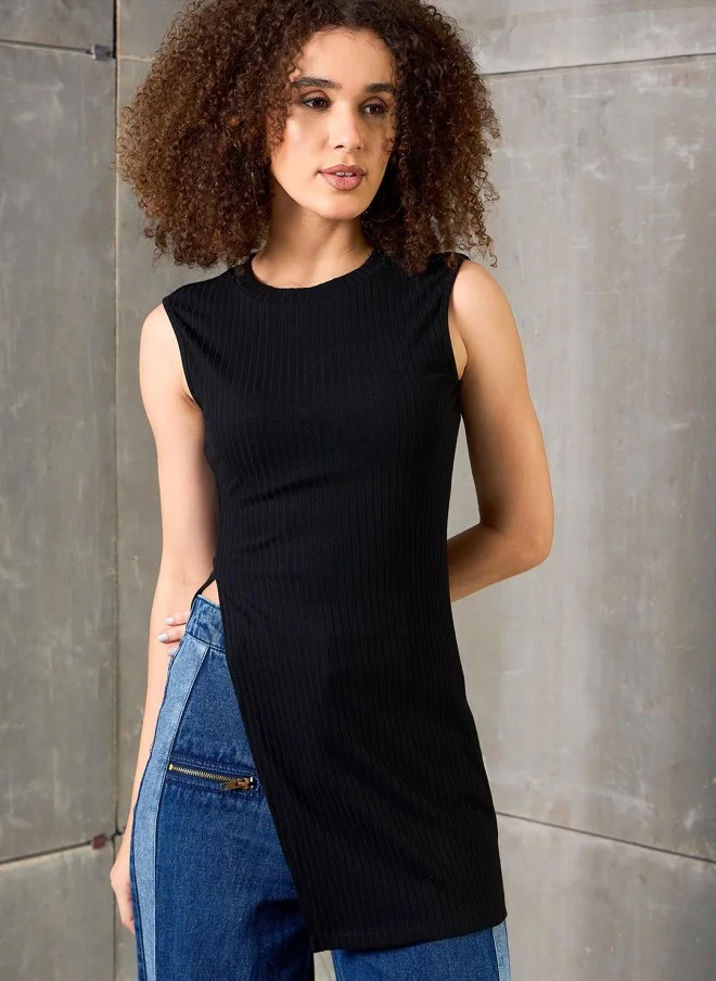 SASSAFRAS Cotton Sleeveless Top for Women