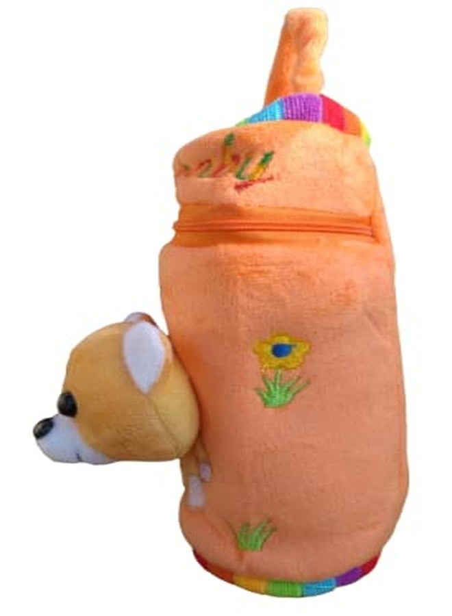 Lappu Baby Cute Velvet Milk Feeding Bottle Cover for 240ml, 250,ml, 260ml -Pack of 3 (Multicolor_2) - Image 5