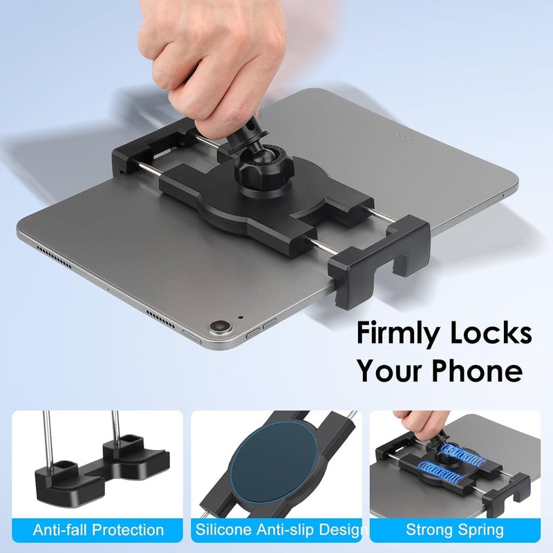 EEEKit 360° Rotation Suction Cup Car Tablet Holder Mount for 4-12 Inch Devices - Image 4