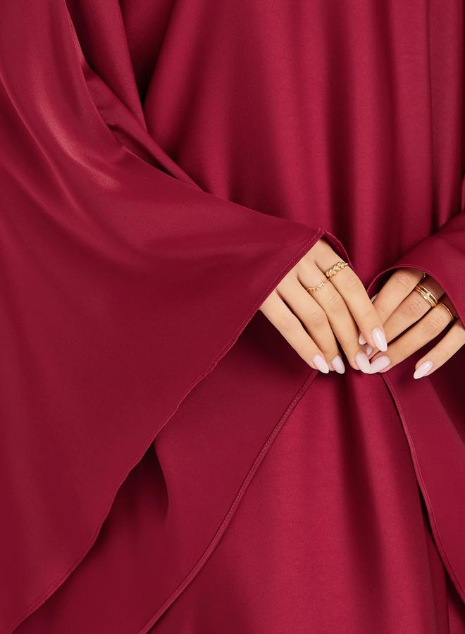 Amirah Women Draped Kimono Sleeves Jalabiya - Image 4