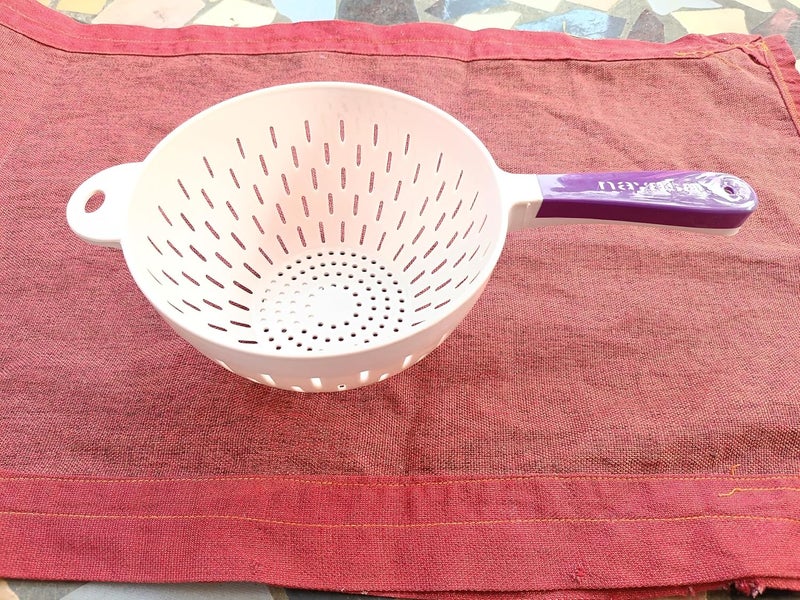 advancedestore Strainer Washing Bowl for Fruits Vegetables Noodles Pulses CerealBig JALLI 11 cm Mouth 12 Liter Each Pack of 1 Pieces - Image 1