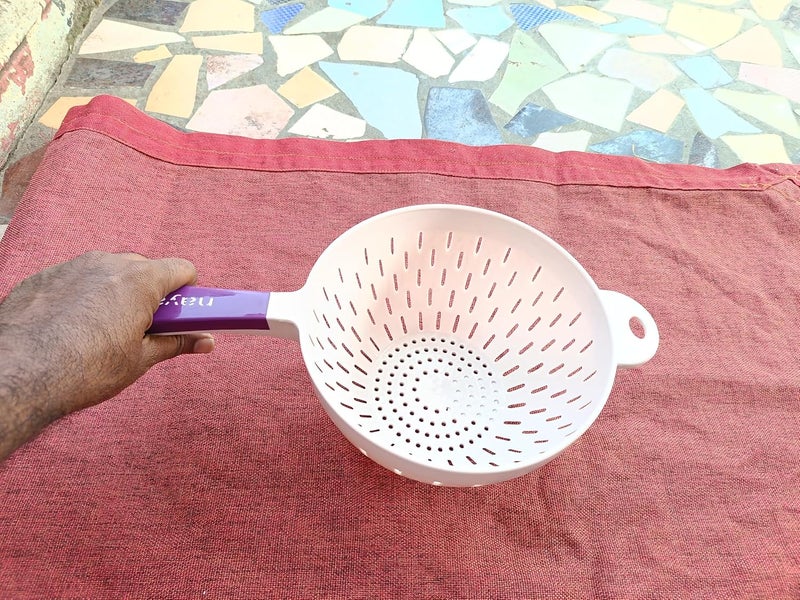 advancedestore Strainer Washing Bowl for Fruits Vegetables Noodles Pulses CerealBig JALLI 11 cm Mouth 12 Liter Each Pack of 1 Pieces - Image 2