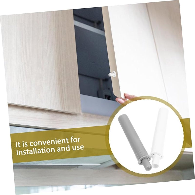 Unomor 2Pcs Soft Close Cabinet Door Dampers Noise Reduction Impact Protection Easy Installation - Image 4