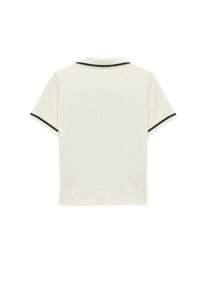 Koton  Polo Neck T-Shirt for Women | Best Price UAE