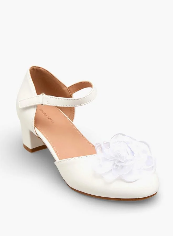 فلورا بيلا من شو إكسبرس Flora Bella Girls Block Heel Ballerina Shoes Ramadan Collections