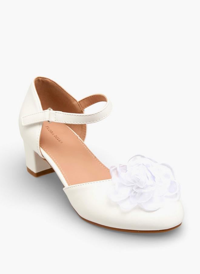 Flora Bella By Shoexpress Girls Block Heel Ballerina Shoes - Image 2