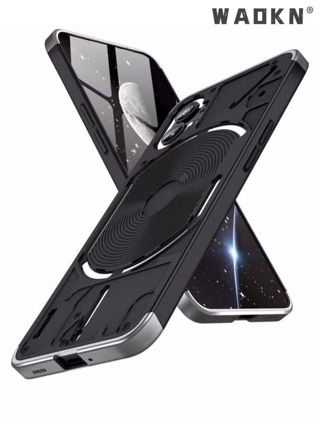 WAOKN Compatible with Nothing Phone 1 Phone Case, Hard PC Matte Back Shell Premium Slim 360 Degree Full Body Protective Shockproof Ultra Thin Cover for Nothing Phone (1) - Image 1