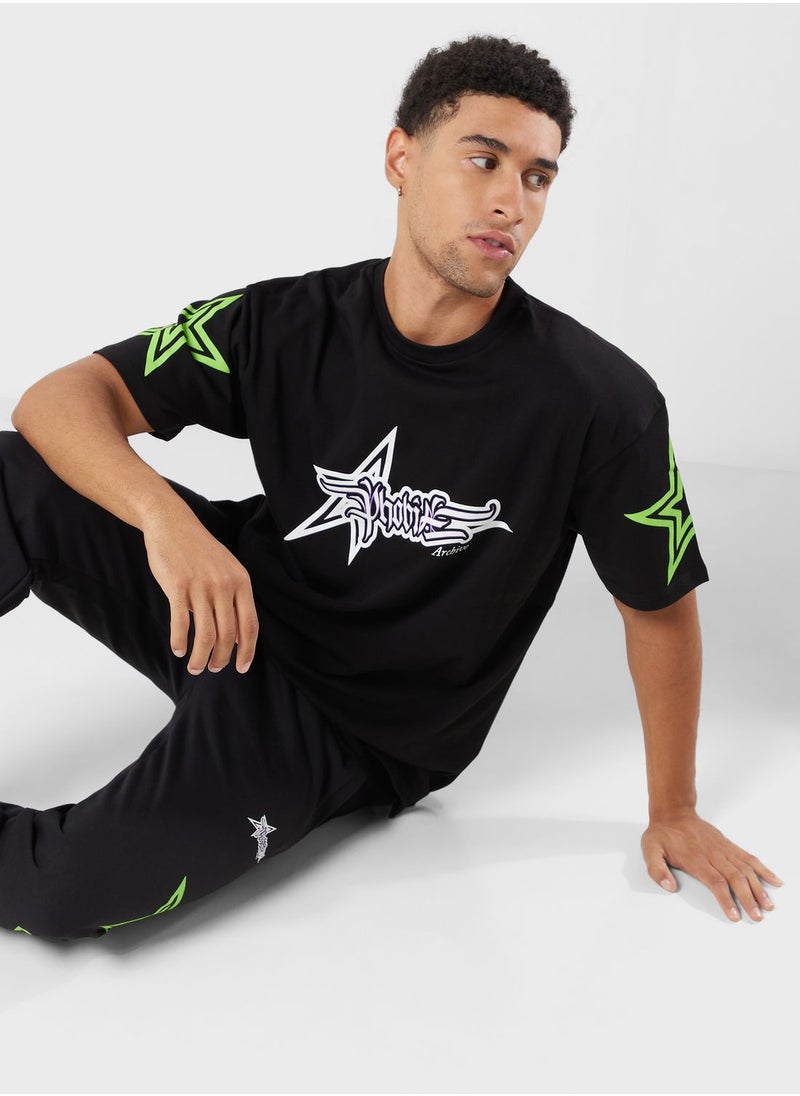 Star Printed T-Shirt - pzsku/Z88E2CECA72916E49479DZ/45/_/1699506531/ee0b48aa-1266-4125-aad1-76a6e30a41fc