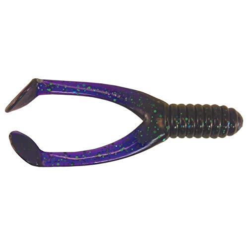 Kalin's 2 Inch Triple Threat Grub, Chartreuse Shad (10 Pack) - Image 3
