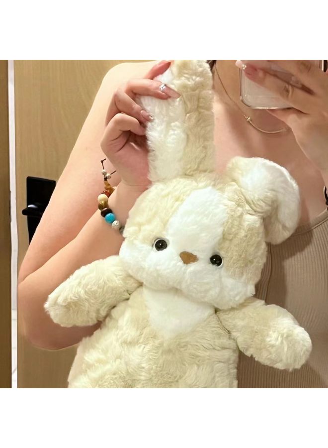 Good Night Rabbit Soft Plush Toy Well-behaved Rabbit Doll Valentine's Birthday Gift For Girls Emotional Development Toys-Color:Good Night Rabbit (carrot Scarf Detachable)-Specifications:40cm - Image 4