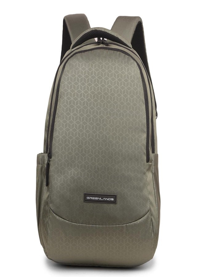 GREENLANDS Trish Campus 28L Bag| Compartments, Pockets, Air Flow Back, Trolley Sleeve, Water Resistant Fabric | Unisex - Image 1