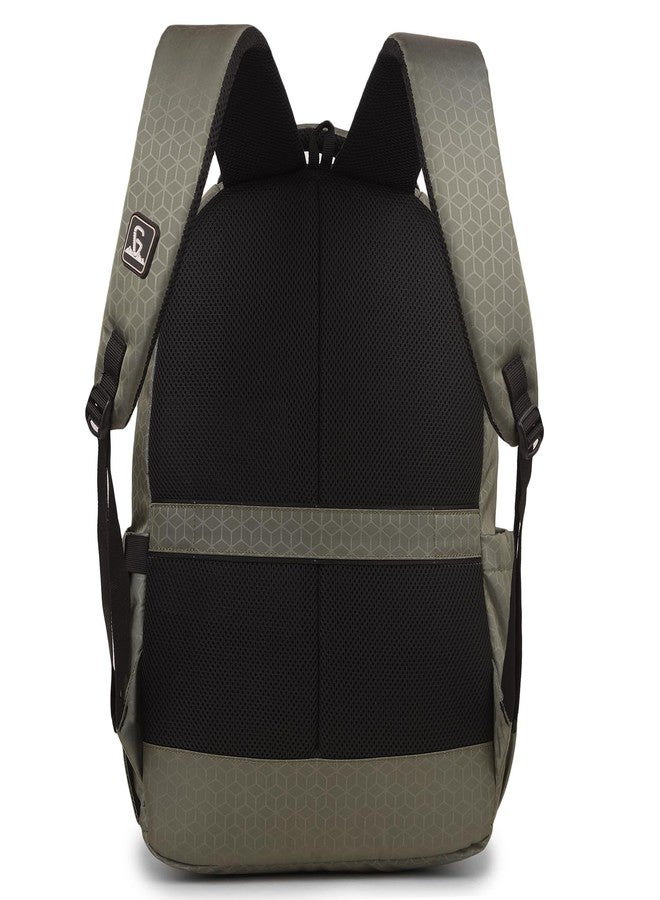 GREENLANDS Trish Campus 28L Bag| Compartments, Pockets, Air Flow Back, Trolley Sleeve, Water Resistant Fabric | Unisex - Image 4