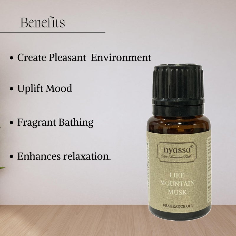 NYASSA Arabian Oud Fragrance Oil 10ml - Woody & Spiritual Aroma | Diffuser/Essential Oil for Home Fragrance, Candle, Hotel, Spa | Strong, Long-Lasting Scent | Best for Aromatherapy, Yoga & Meditation - Image 5