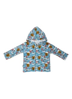 BabyShoora Baby two-piece set of pants + sweatshirt and cape  - Image 2