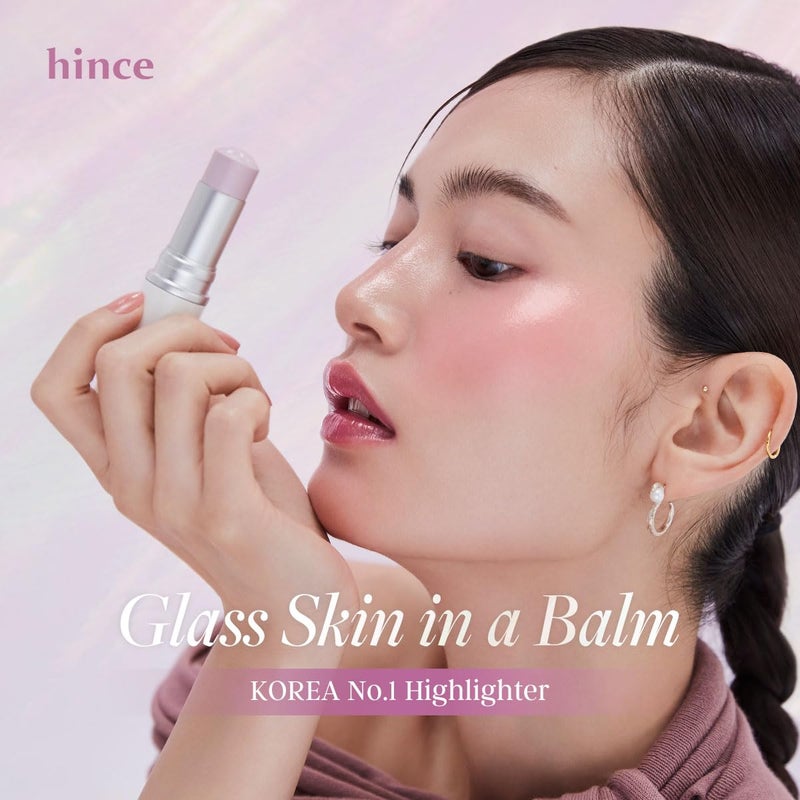 hince True Dimension Radiance Balm - Highlighter for Korean Glass Skin, Blush for Cheeks, Cream Blush, Contour Stick, Natural Glowy Look, Clean Makeup for Radiant Complexion, 10g (DAWN RAY, TP002) - Image 2