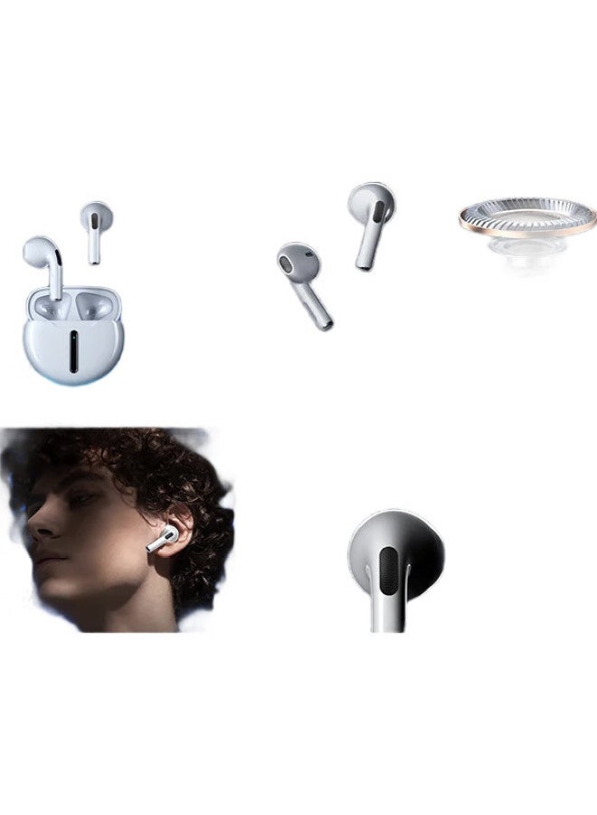 LINGCHEN سماعات بلوتوث، لاسلكية، متوافقة مع هواوي Pura70 P60 P50 P40 P30، نوفا12/11/10، ميت60برو، شياومي، فيفو، هارموني أو إس العالمية، إلغاء الضوضاء، نصف داخل الأذن - Image 2